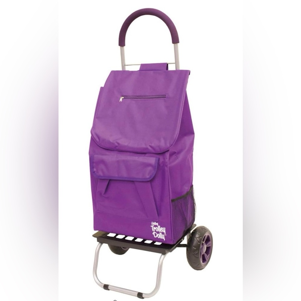Trolley Dolly Purple Shopping Cart